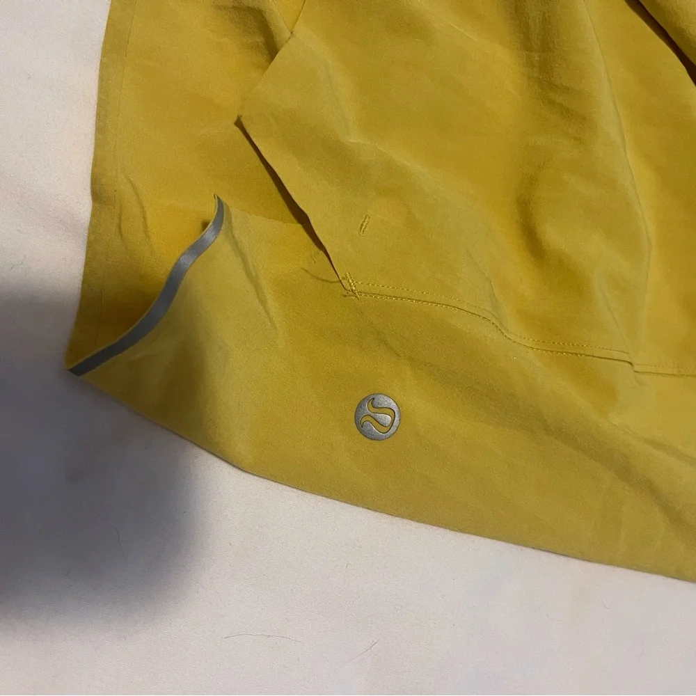Lululemon Surge Lined Short 6" Soleil Yellow Men’s Size Large EUC - Picture 7 of 14